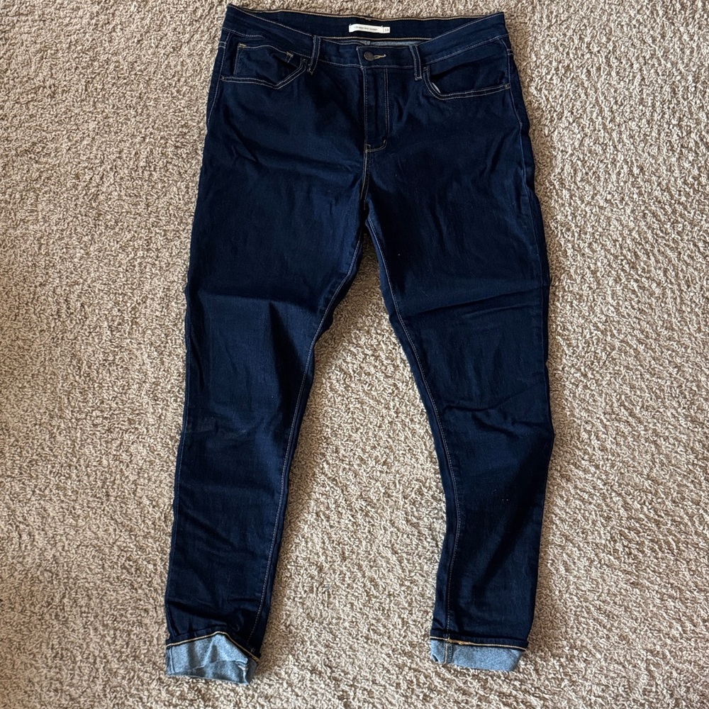 Levi's Women's Skinny Jeans - Dark Blue